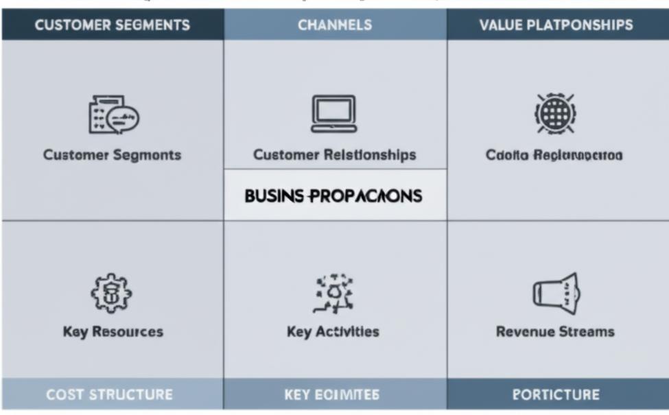Cấu trúc mô hình kinh doanh Business Model Canvas