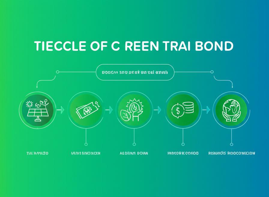 Trái Phiếu Xanh: Hướng Tới Tương Lai Bền Vững Cho Doanh Nghiệp Và Cộng Đồng 6 Infographic on green bond issuance and benefits, highlighting sustainable finance.