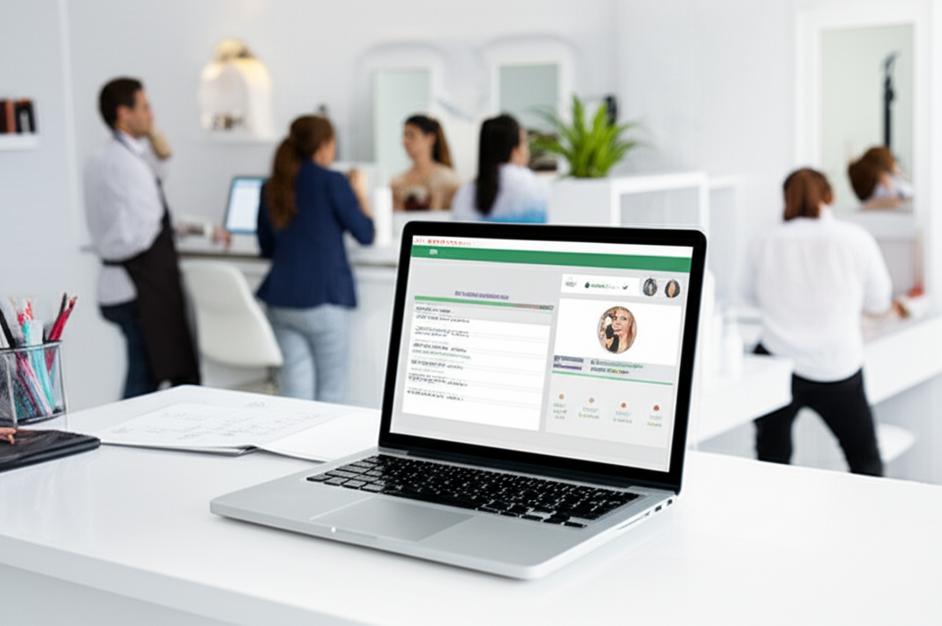 Hệ Thống Quản Lý Dịch Vụ Làm Đẹp: Chìa Khóa Thành Công Cho Salon 3 Salon làm đẹp hiện đại với phần mềm quản lý dịch vụ.