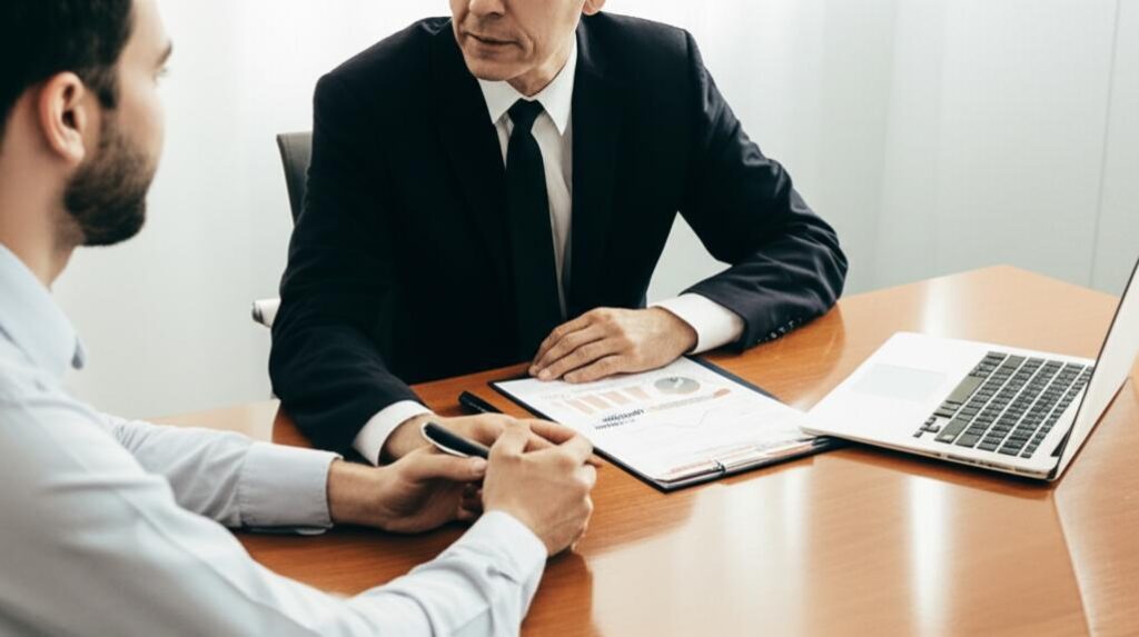 Luật sư tư vấn cho khách hàng về các vấn đề pháp lý.