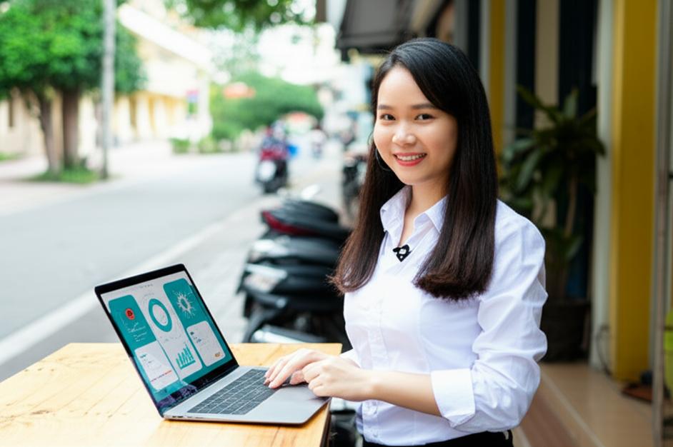 Chủ doanh nghiệp Việt Nam ứng dụng digital marketing hiệu quả.