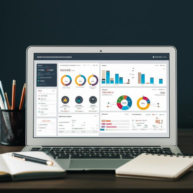 Phần Mềm Quản Lý Bán Hàng Đa Kênh Văn Phòng Phẩm: Tối Ưu Hóa Doanh Thu Hiệu Quả 8 Giao diện phần mềm quản lý bán hàng đa kênh với các số liệu kinh doanh và vật dụng văn phòng phẩm.