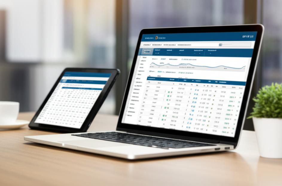 Khám Phá Phần Mềm Quản Lý Bán Hàng Được Ưa Chuộng Nhất: Bí Quyết Tối Ưu Doanh Thu 10 Giao diện phần mềm quản lý bán hàng hiện đại hiển thị trên laptop và tablet.