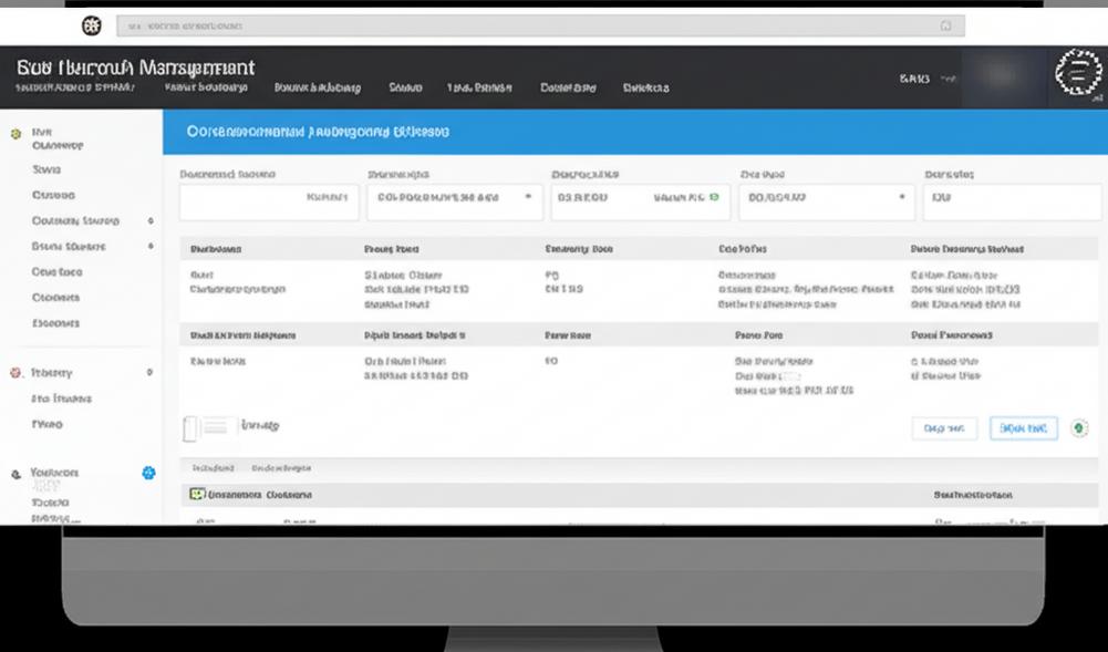 Giao diện phần mềm quản lý bảo hành tập trung hiển thị thông tin khách hàng, sản phẩm và trạng thái bảo hành.