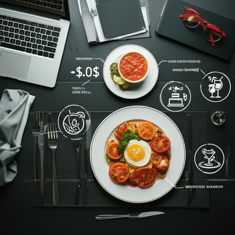 Biểu đồ thể hiện tăng trưởng doanh thu và giảm nợ nhờ phần mềm quản lý công nợ nhà hàng.