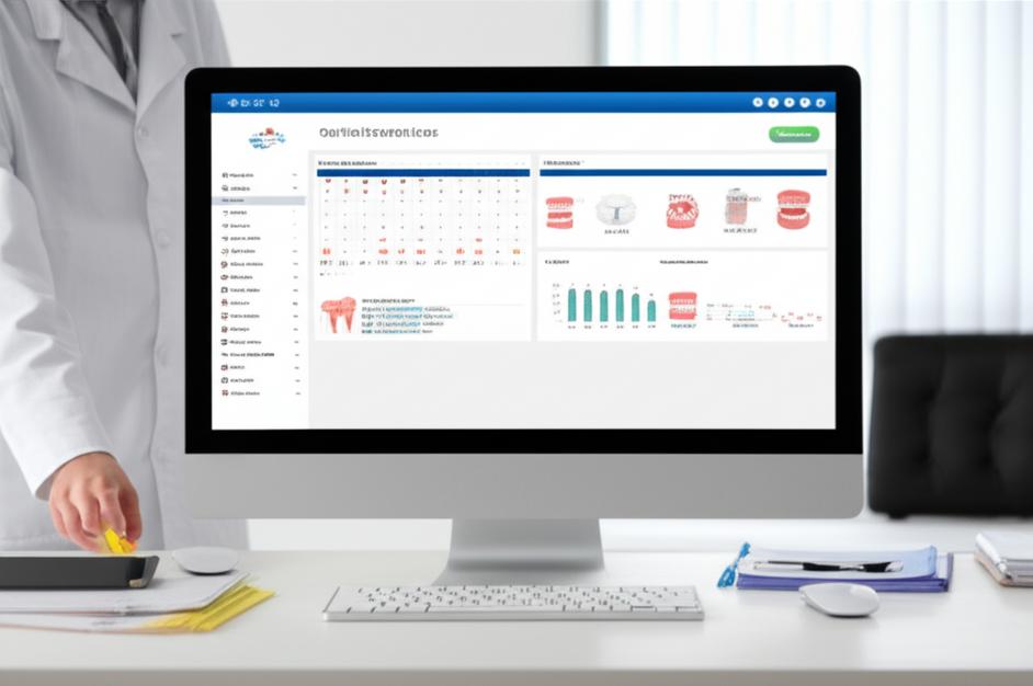 Giao diện phần mềm quản lý phòng khám răng hàm mặt offline chuyên nghiệp.