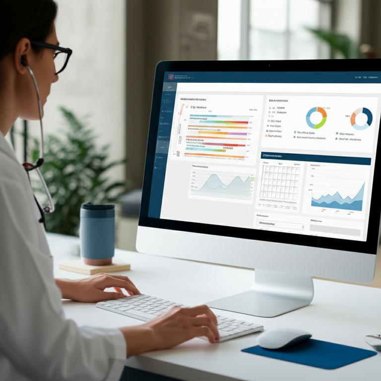 Giao diện phần mềm quản lý phòng khám phục hồi chức năng offline.