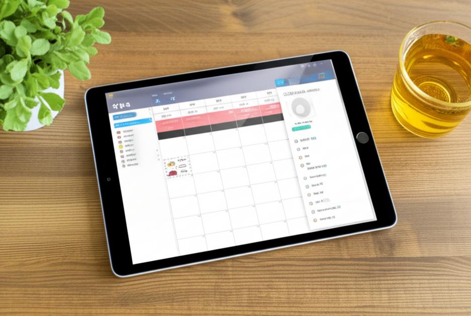 Giao diện phần mềm quản lý spa mini offline trên máy tính bảng.