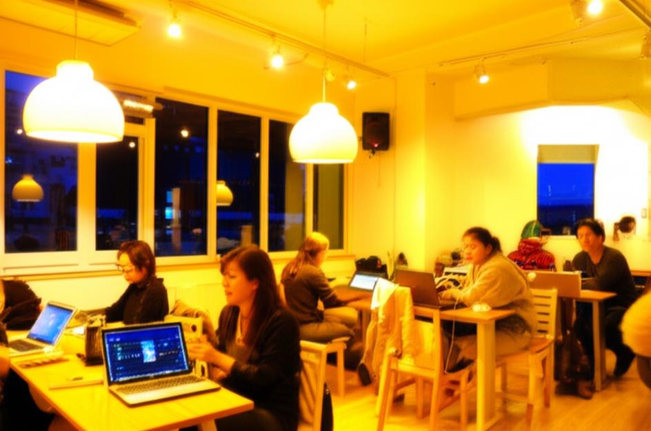 Quán Cafe 24h: Thiên Đường Thức Giấc Cho Nhịp Sống Không Ngủ 2 Quán cafe ấm cúng mở cửa suốt ngày đêm, phục vụ khách hàng vào mọi thời điểm.