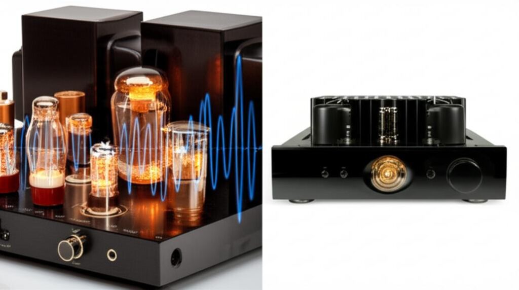 Amply Đèn và Amply Bán Dẫn: Cuộc Đua Song Hành Của Chất Âm 8 So sánh amply đèn và amply bán dẫn: công nghệ, chất âm và hiệu suất.