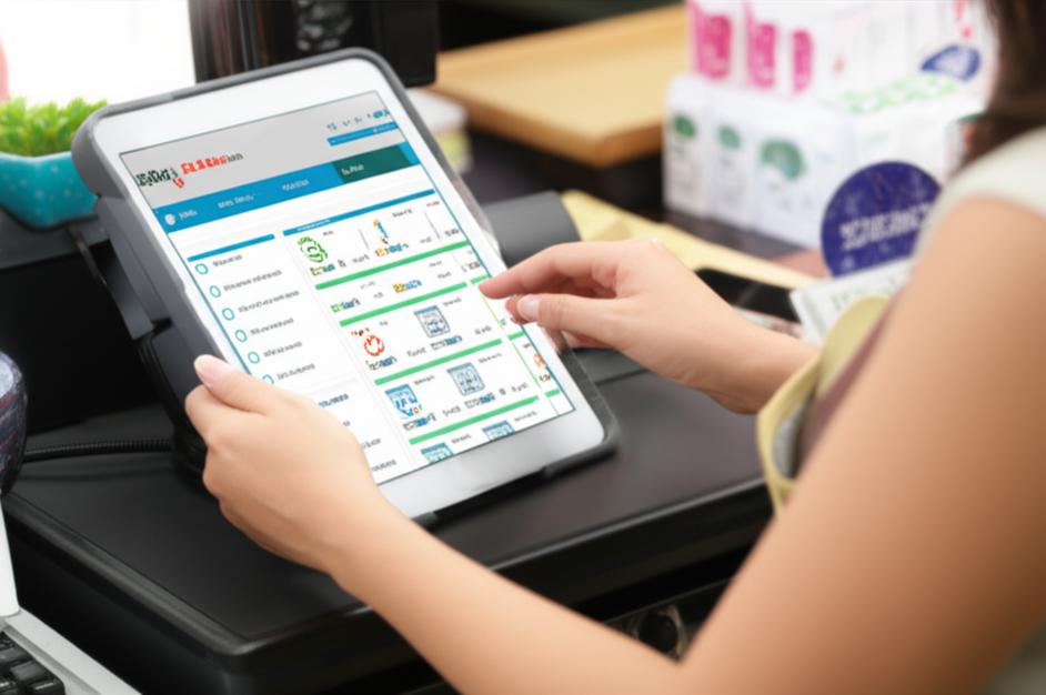 Ứng Dụng Quản Lý Bán Hàng Offline: Giải Pháp Tối Ưu Cho Doanh Nghiệp Nhỏ 7 Giao diện ứng dụng quản lý bán hàng trên máy tính bảng.