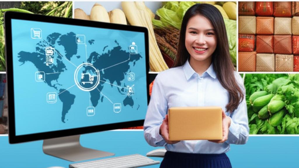 Người phụ nữ Việt Nam thành công trong xuất khẩu online, kết nối sản phẩm Việt với thị trường thế giới qua công nghệ.