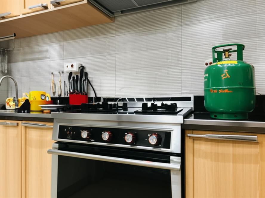 Bình Gas: Hướng Dẫn Chi Tiết Từ A-Z Về An Toàn, Sử Dụng và Lựa Chọn 10 Bếp gas an toàn với bình gas 12kg được lắp đặt đúng cách.