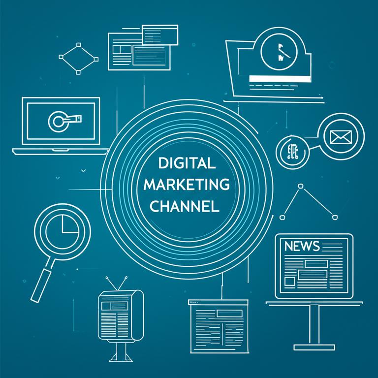 Phương Tiện Marketing: Chìa Khóa Mở Cánh Cửa Thành Công Cho Doanh Nghiệp 10 Infographic về các phương tiện marketing kỹ thuật số và truyền thống.