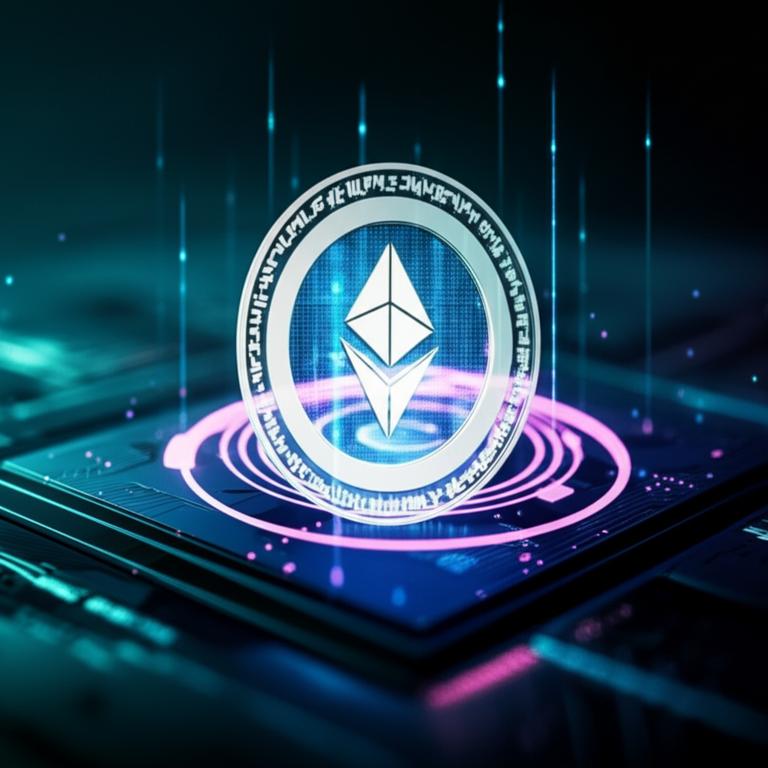 Nghệ thuật số NFT minh họa công nghệ blockchain và tài sản độc đáo.
