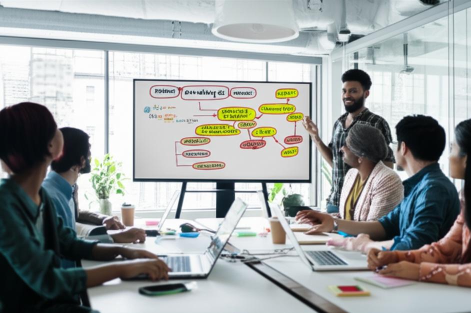 Các chuyên gia thảo luận về chiến lược thương hiệu cá nhân trong không gian làm việc sáng tạo.