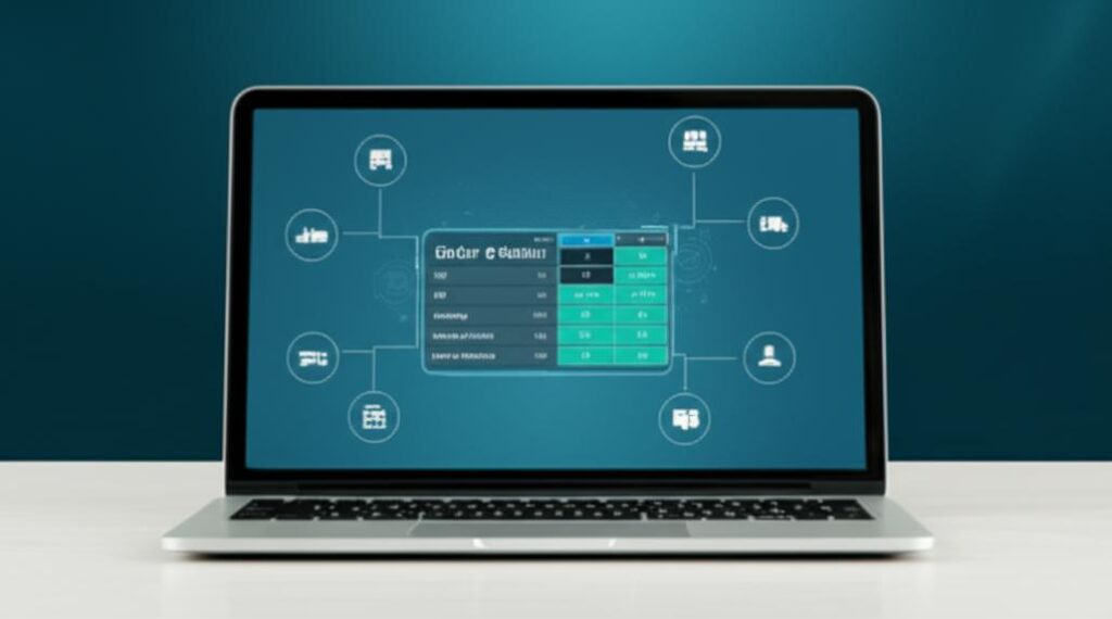 Giao diện phần mềm quản lý đơn hàng với các biểu tượng kết nối đa kênh.