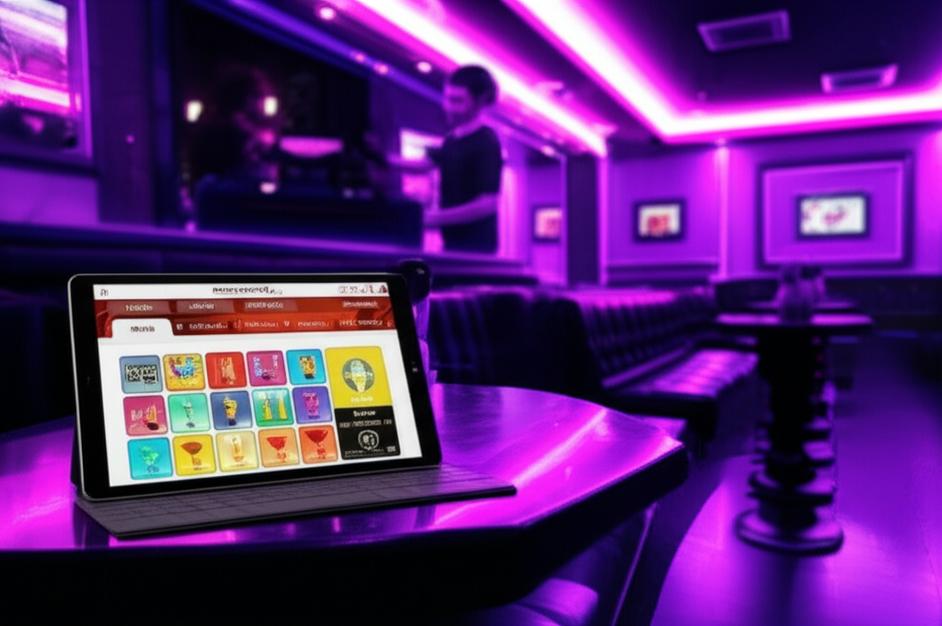 Phòng karaoke hiện đại với phần mềm quản lý Ebiz.