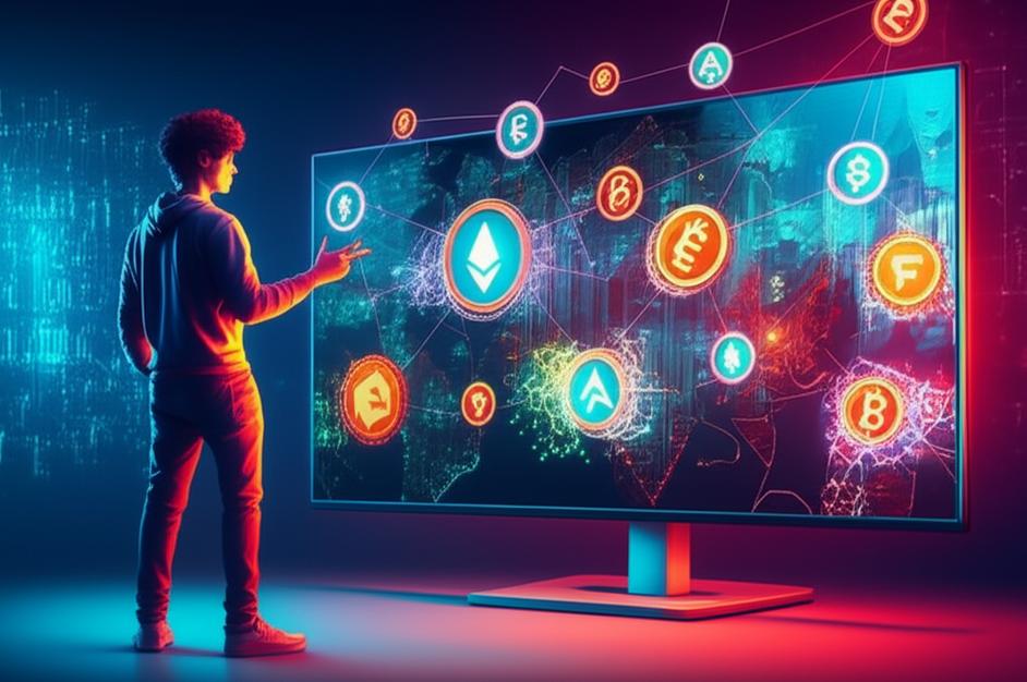 Streamer tương tác với thế giới Web3 phi tập trung, NFT và tiền mã hóa.