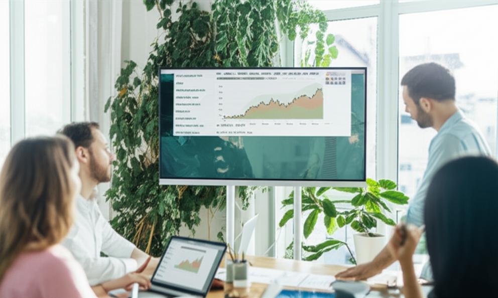 Môi trường làm việc hiện đại, xanh sạch, thể hiện cam kết ESG và sự phát triển bền vững của doanh nghiệp.