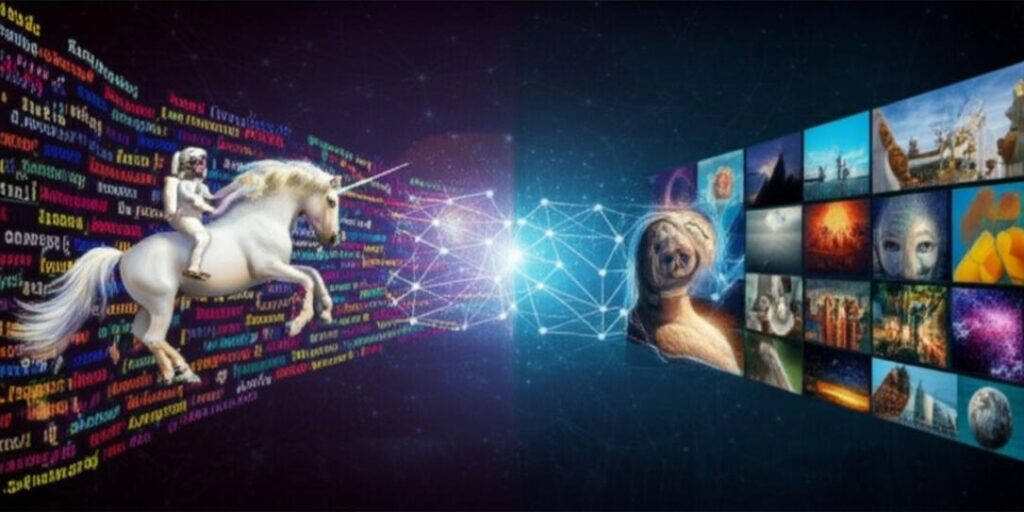 AI tạo ảnh từ văn bản, kết nối ý tưởng bằng lời nói với hình ảnh trực quan.