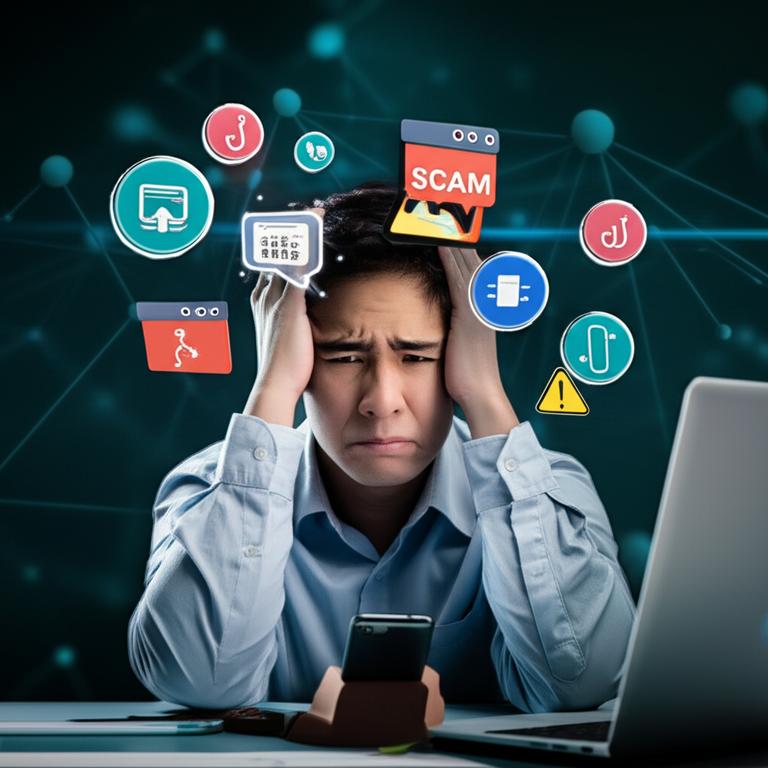 Cảnh báo lừa đảo trực tuyến và cách xử lý.