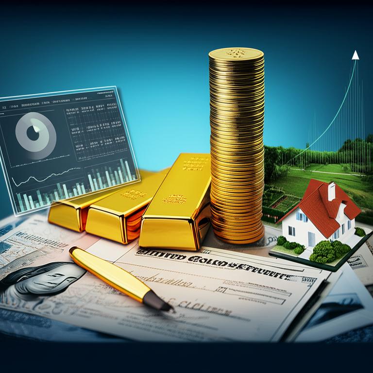 Minh họa danh mục đầu tư đa dạng và quản lý đầu tư thông minh bằng công nghệ.