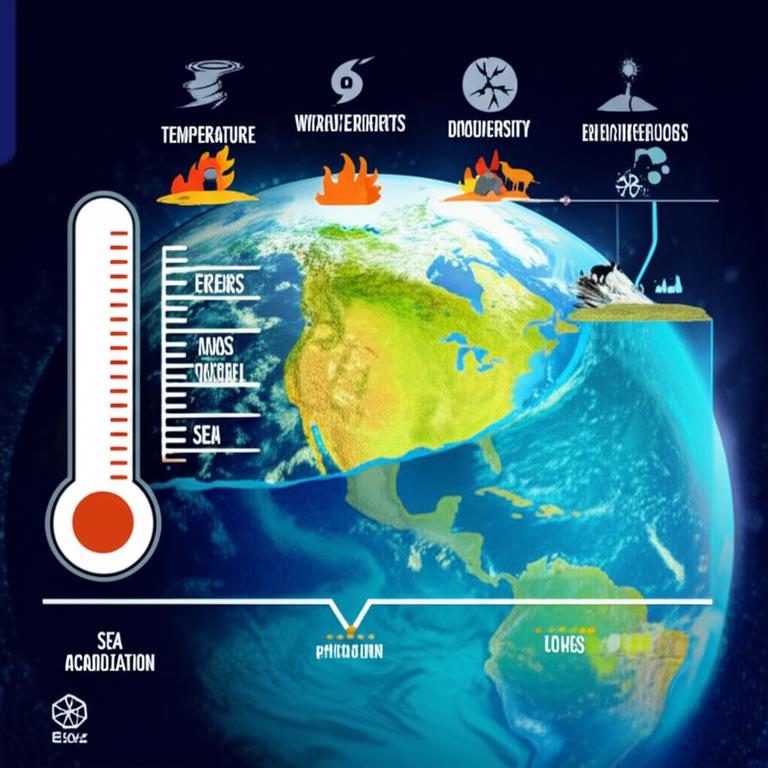Biến Đổi Khí Hậu: Nhận Diện Xu Hướng Toàn Cầu và Hành Động Cứu Hành Tinh 6 Infographic về các xu hướng biến đổi khí hậu và vai trò của Ebiz trong giải pháp.