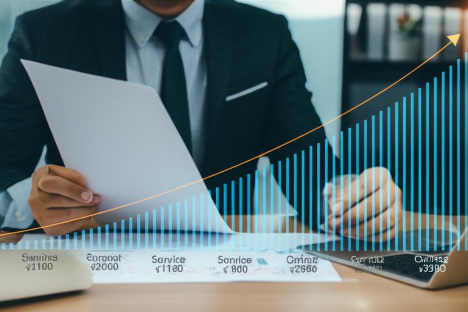 Doanh nhân xem xét các tùy chọn dịch vụ giá rẻ để tối ưu hóa chi phí và tăng lợi nhuận.