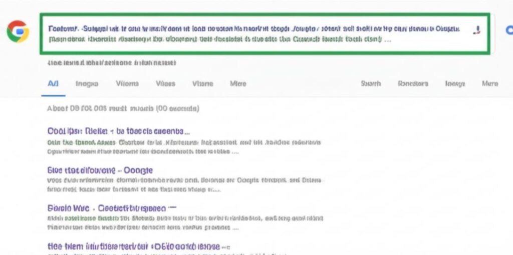 Bí quyết Vàng: Cách Đạt Được Vị Trí Featured Snippet Trên Google 8 Google Featured Snippet highlighted at the top of search results.