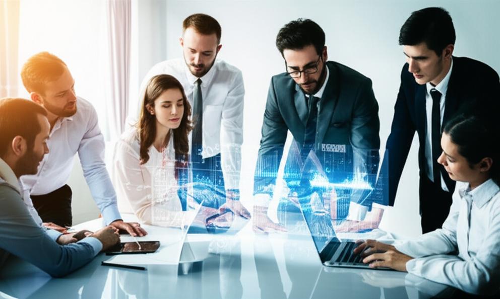 Doanh nghiệp ra quyết định dựa trên dữ liệu với biểu đồ holographic.