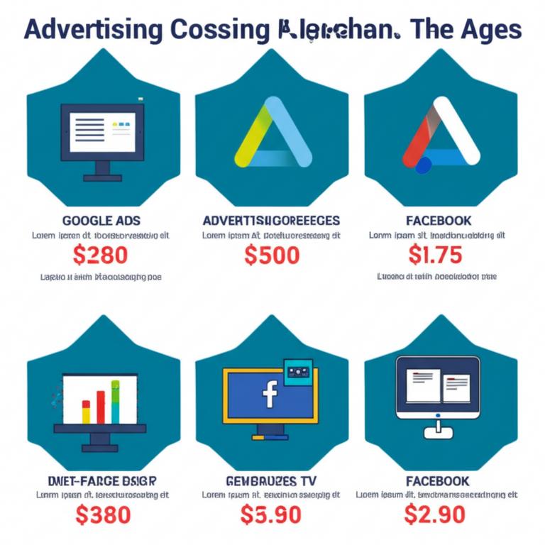 Infographic: Advertising Costs Breakdown