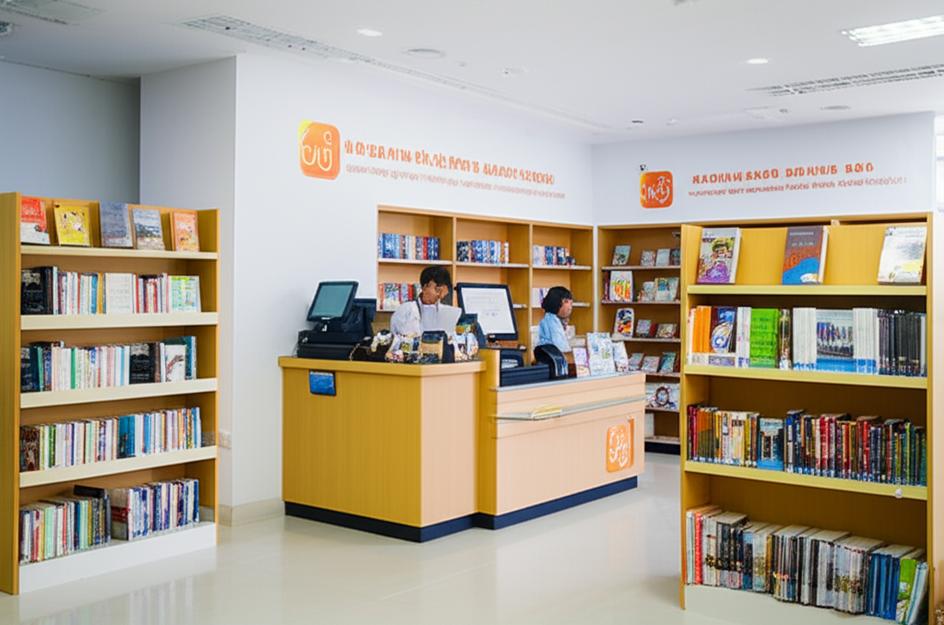 Thư viện tích hợp nhà sách với hệ thống quản lý bán hàng Ebiz.