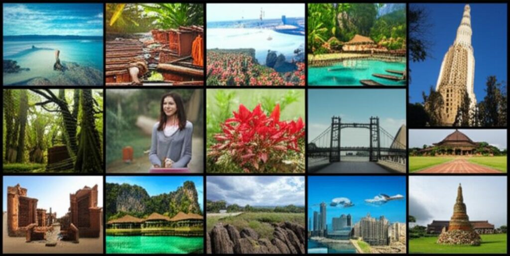 Khám Phá Mô Hình Kinh Doanh Du Lịch Đột Phá: Chìa Khóa Thành Công Cho Thời Đại Mới 9 Ảnh ghép đa dạng về các mô hình kinh doanh du lịch hiện đại.