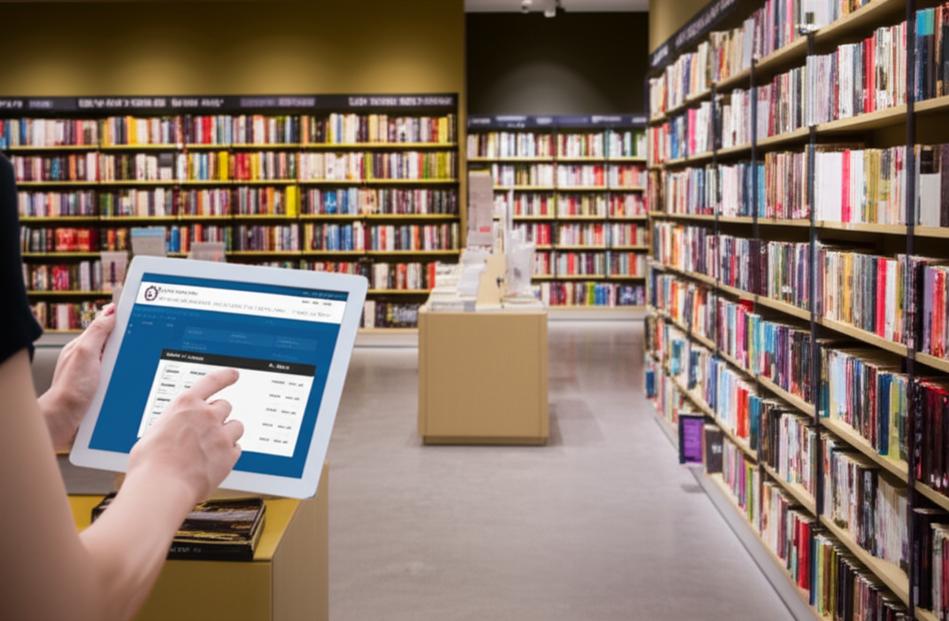 Bí Quyết Chọn Phần Mềm Quản Lý Nhà Sách Hiệu Quả Cho Chủ Cửa Hàng 6 Nhà sách hiện đại với phần mềm quản lý bán hàng và tồn kho.
