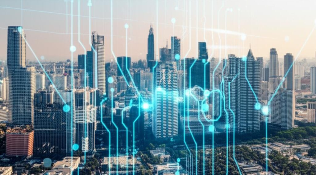 Khám Phá Thế Giới Công Nghệ Lượng Tử: Cuộc Cách Mạng Tương Lai 3 Thành phố tương lai tích hợp công nghệ lượng tử.