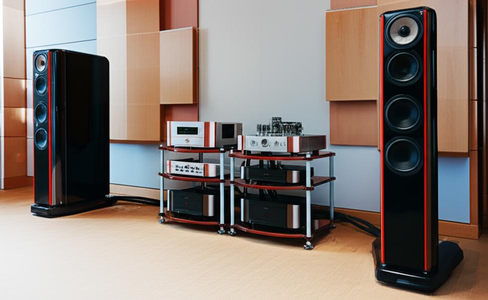 Thiết Lập Hệ Thống Âm Thanh Hi-End: Hướng Dẫn Toàn Diện Cho Người Sành Nhạc 4 Phòng khách sang trọng với hệ thống âm thanh hi-end đỉnh cao và thiết kế âm học tối ưu.