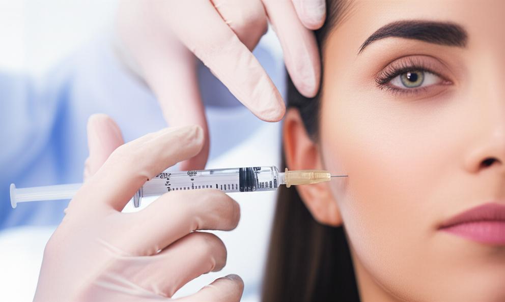 Tiêm Filler: Bí Quyết Trẻ Hóa Làn Da, Lấy Lại Vẻ Đẹp Tự Nhiên 8 Cận cảnh tiêm filler làm đầy má, mang lại vẻ trẻ trung tự nhiên.