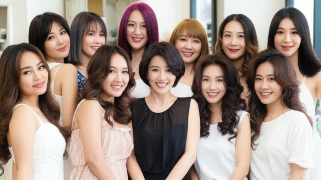 Phái đẹp tự tin khoe sắc với các kiểu tóc uốn nữ đẹp, xu hướng mới nhất.