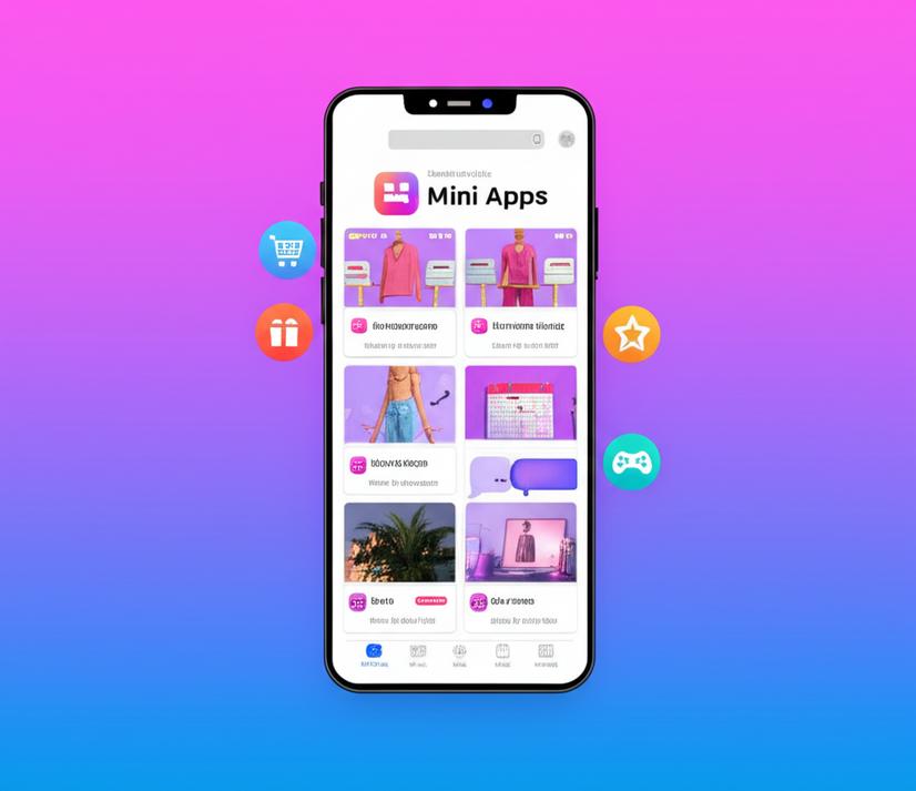 Minh họa các ứng dụng Mini App đa dạng trên Zalo.