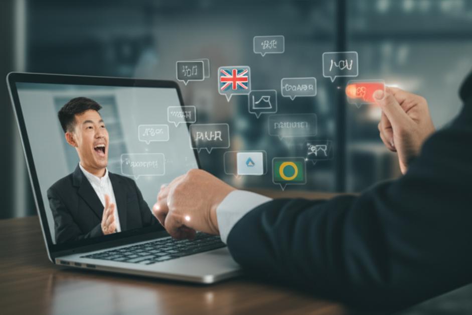 AI dịch giọng nói livestream kết nối kinh doanh toàn cầu.