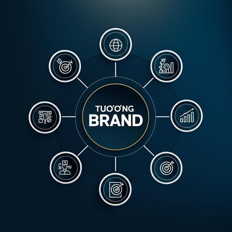 Bài Học Xây Dựng Thương Hiệu: Bí Quyết Tạo Dựng Vị Thế Vững Chắc Trong Lòng Khách Hàng 5 Infographic tóm tắt các bài học cốt lõi và bước đi để xây dựng thương hiệu thành công, bao gồm tầm nhìn, sứ mệnh, khách hàng mục tiêu, bản sắc thương hiệu, trải nghiệm khách hàng, truyền thông và đo lường.