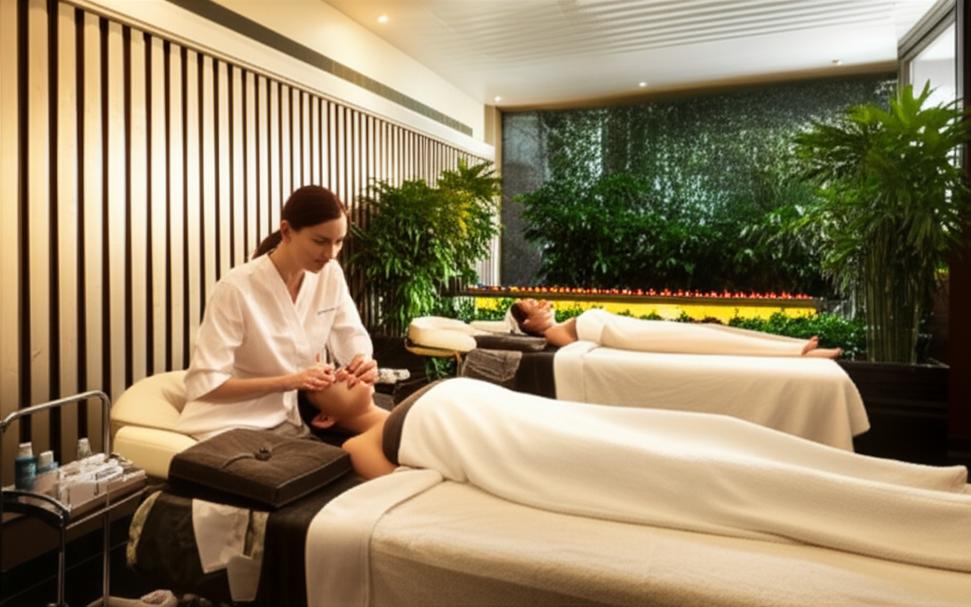 Không gian spa thư giãn sang trọng với liệu pháp chăm sóc da