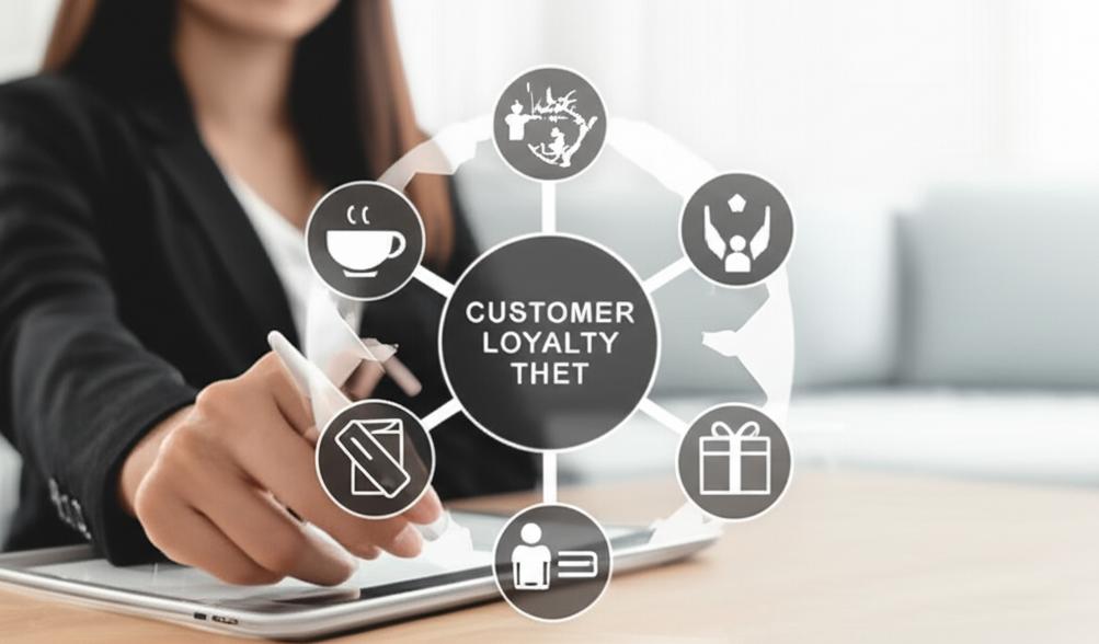 Minh họa chương trình tích điểm cho các dịch vụ đa dạng, thưởng cho khách hàng.